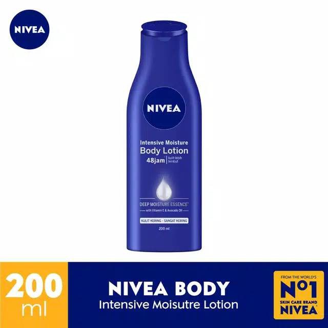 NIVEA BODY INTENSIVE LOTION 200ML - PERAWATAN TUBUH UNTUK KULIT KERING