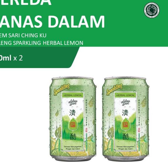 

⇌ Adem Sari Ching Ku Sparkling Lemon 320 ml x2 ➔