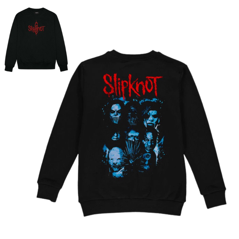 [SLIPKNOT] Sweater Basic Musik Metal || METAL Slipknot Sweater Crewneck || Pria &amp; Wanita Sz M - L - XL