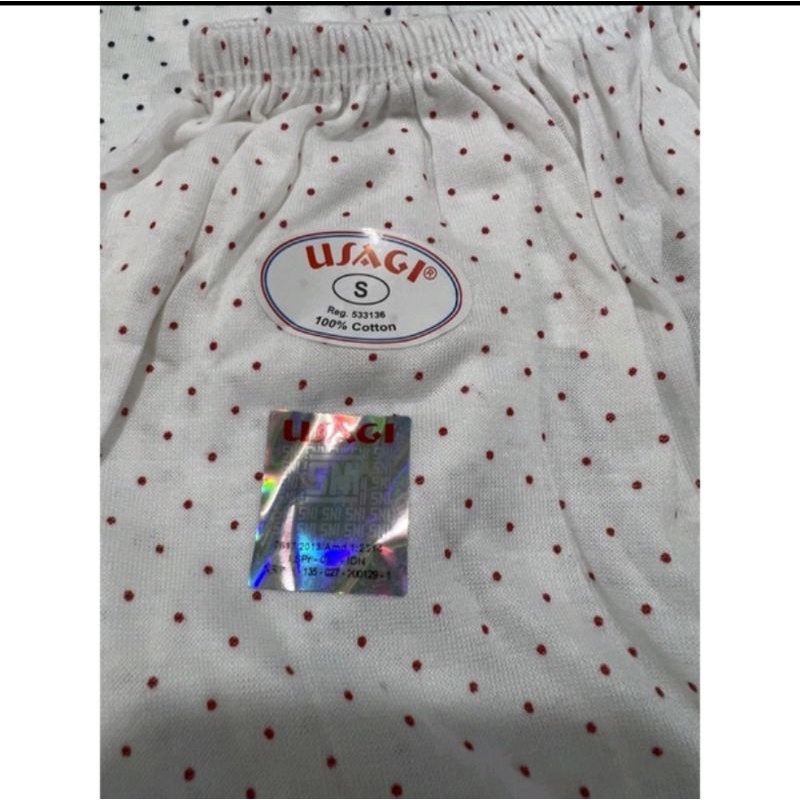 6pcs celana pendek bayi 3-12bulan USAGI SNI