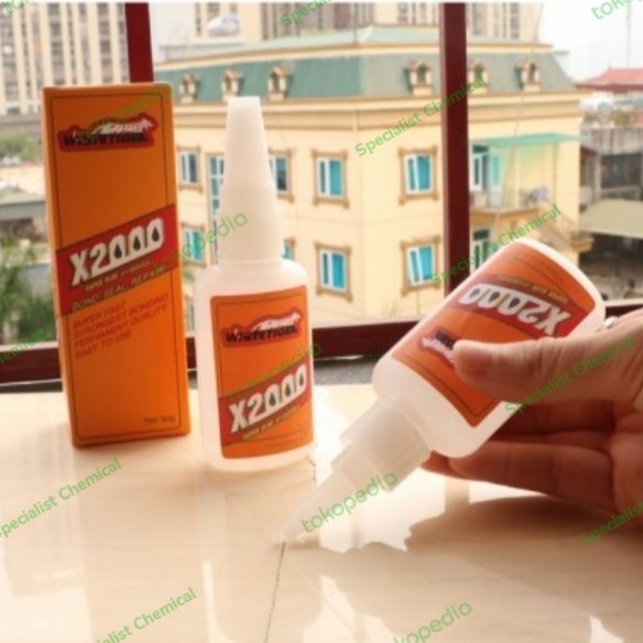 Lem Super X2000 - Lem Serbaguna - Lem Serba Bisa 50Ml Original