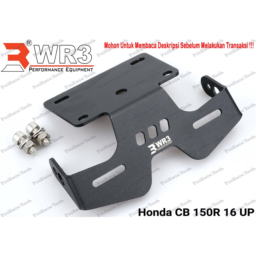 Dudukan Plat / Tail Tidy WR3 CB 150 R