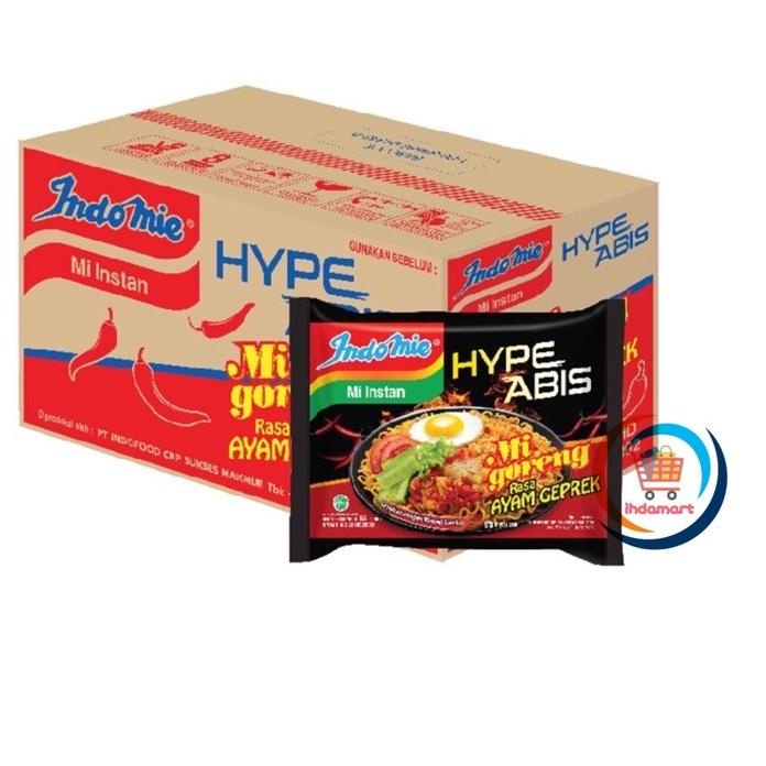 

11.11✔️Indomie HypeAbis Rasa Ayam Geprek 1 Dus 85 gr Isi 40 pcs|RA2