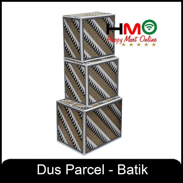 

Kardus Parcel Lebaran Motif Batik Ukuran Besar Kardus Lebaran Gift Box