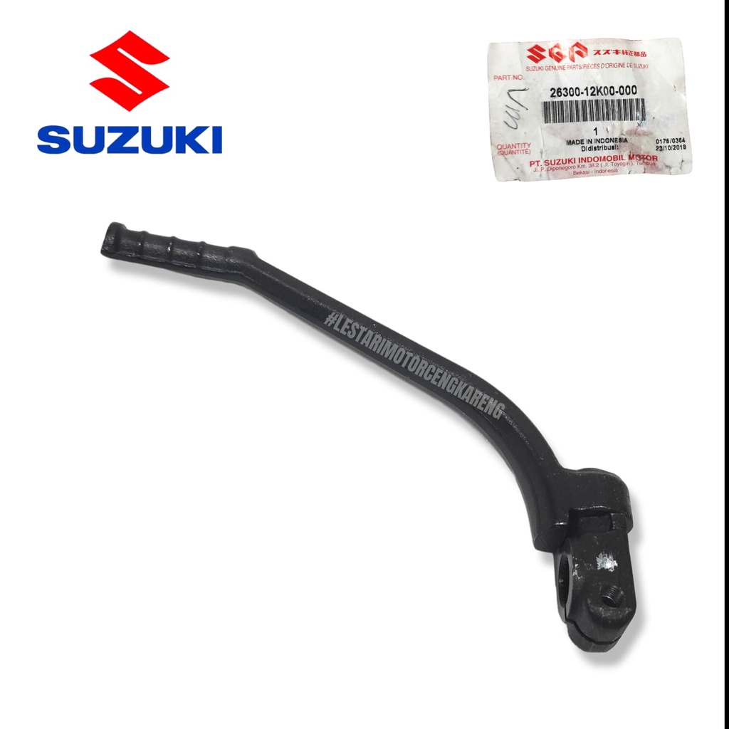 ENGKOL SELAHAN LEVER ASSY KICK STATER 26300-12K00-000 FU INJEKSI SGP