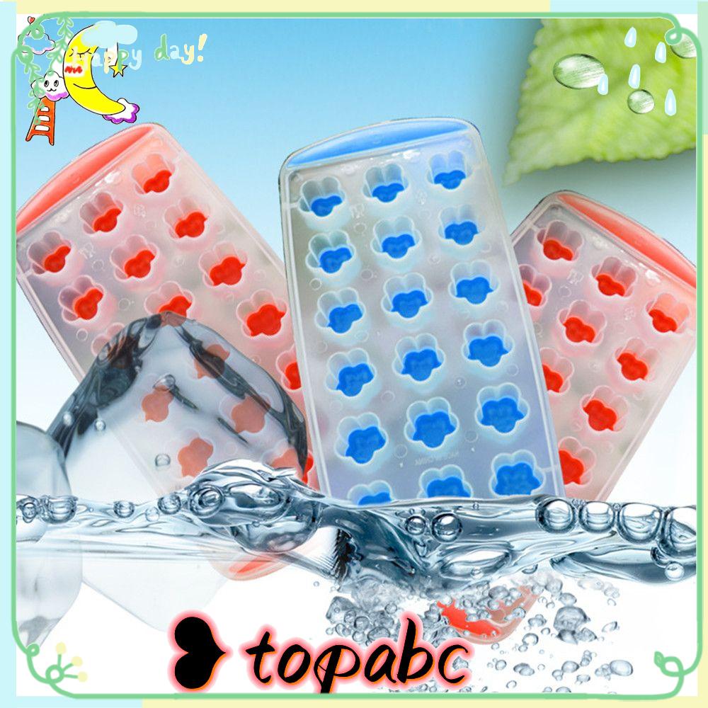 Top Ice Cube Tray DIY Puding Jelly Silikon