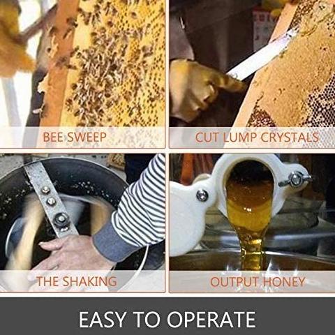 Honey Extractor Electric 3 Frame Stainless Mesin Putar Peras Madu