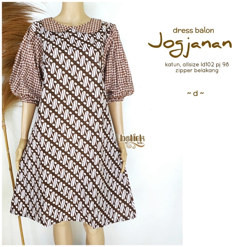 DRESS BALON JOGJANAN DRESS BALON