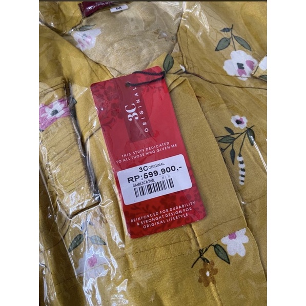 GAMIS 3C Original motif dan Polos