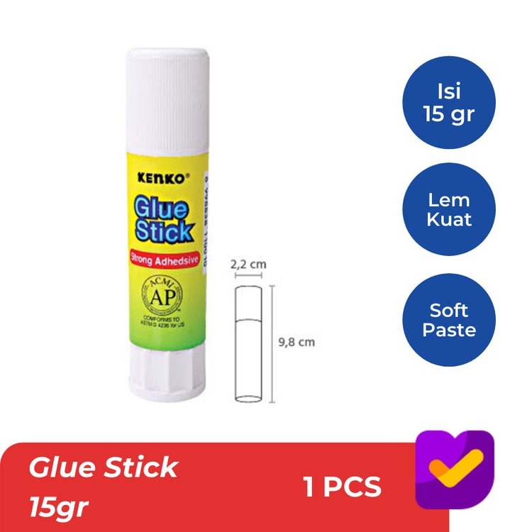 

Lem Stik / Glue Stick Kenko 15 gr