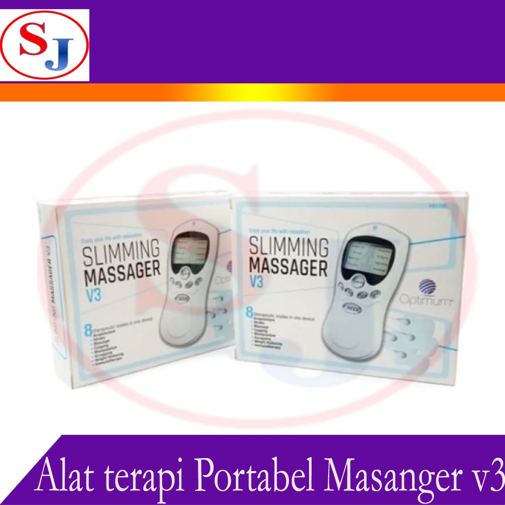 SLIMMING MASSAGE V3 OPTIMUM ( pijat terapi 8 mode)