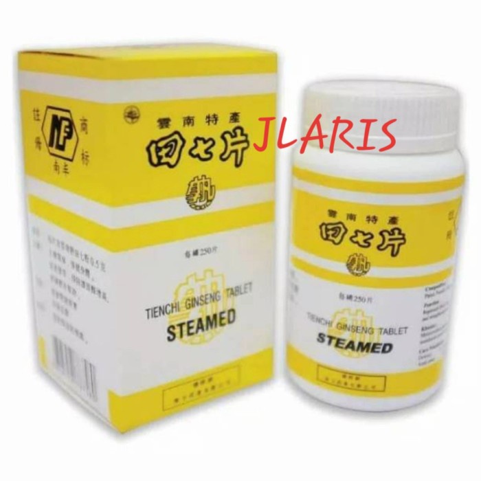 Tienchi Tablet steamed 250 's peninggi badan