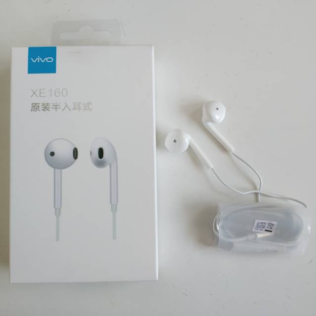 HANDSFREE HEADSET VIVO XE-160 EARPHONE VIVO XE-160 HIGH QUALITY