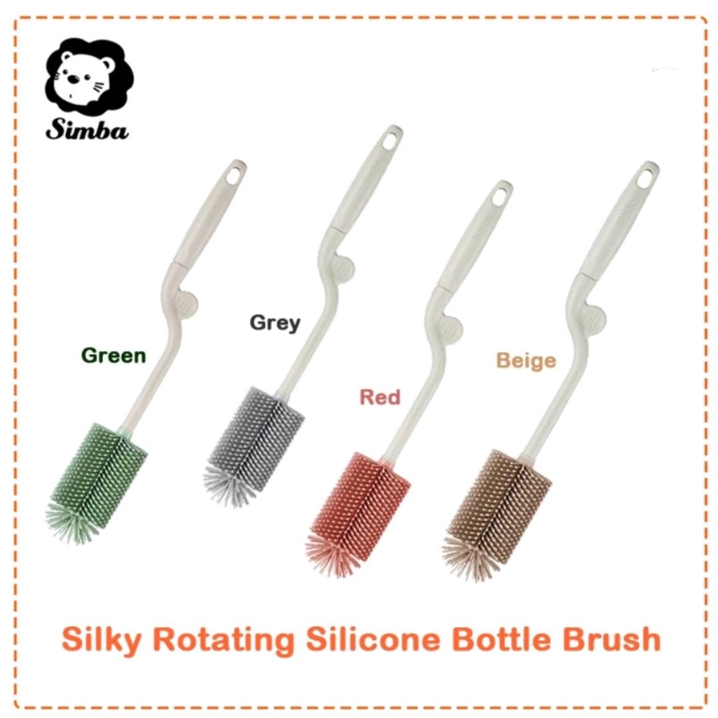 Simba (P1464F/G/H/K) Silicon Bottle Brush