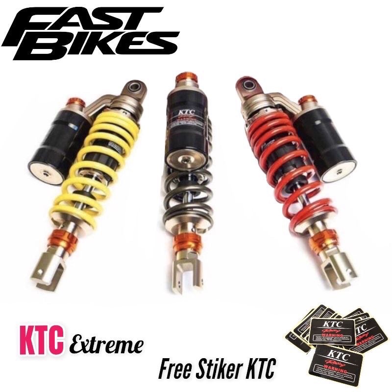 Shockbreaker Tabung Atas Copy KTC Extreme Buat Mio ,Vario ,Beat ,Spacy ,mio J ,Xeon ,Soul Gt Dan Motor Matic Lainnya