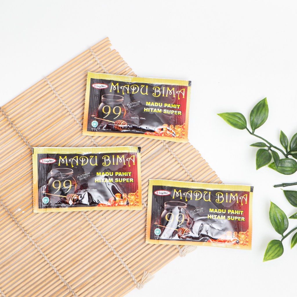 

Madu Bima 99 Persaset Lebih Modis dan Praktis | Madu Bima Kemasan Saset