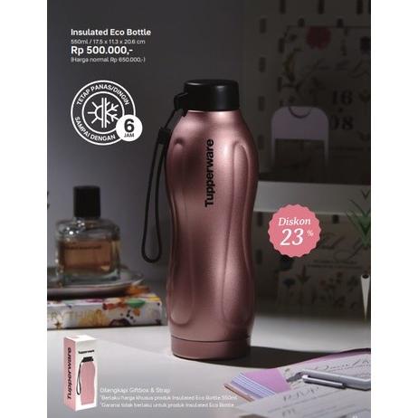 Tupperware Insulated Eco Bottle 550ml