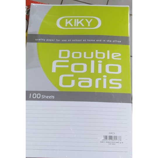 

kertas double folio 100/kertas doble folio 100 kiky/kertas folio kiky/kertas double folio/kertas folio 100/kertas doble folio 100