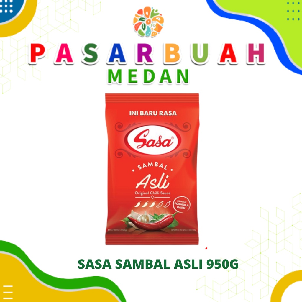 

Distributor Sasa Saus Sambal Asli 950 GRAM