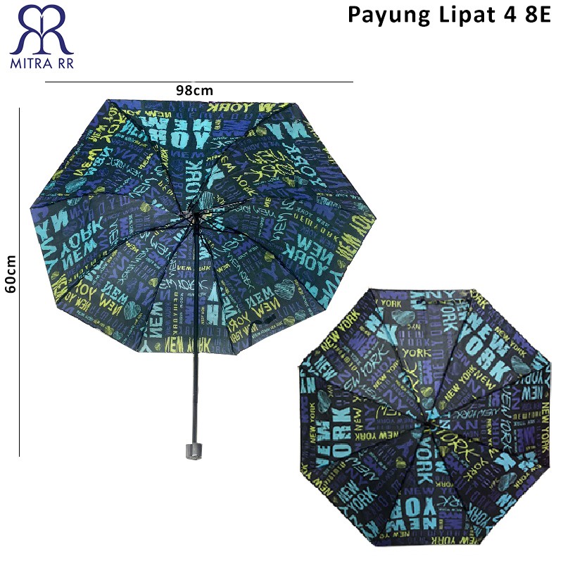 Payung Lipat 4 8E TERMURAH Sakura (Free Bubble Wrap)