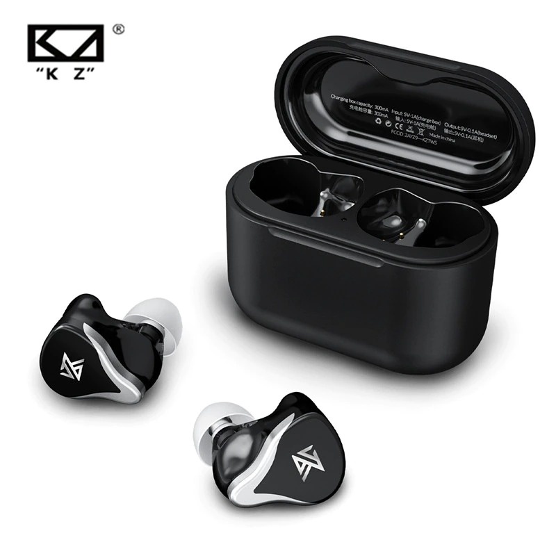 KZ Z3 TWS Wireless Bluetooth 5.2 Earphones 1BA+1DD Hybrid Earphones APTX Touch Control Earbuds Noise