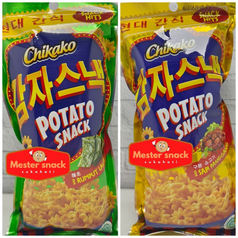 

Chikako Potato Snack | Chikako | Snack | Keripik Kentang | Keripik Kentang Balado