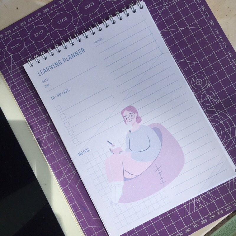 

Student Planner - Learning Planner Minimalis 80 Days By Monologprojects