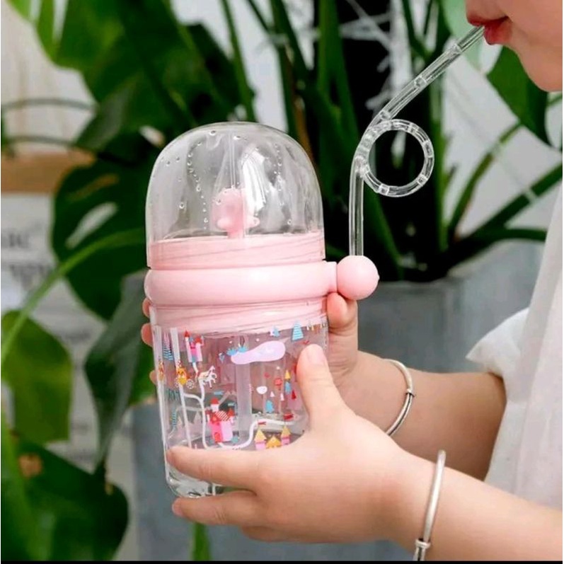 COD-Botol Minum Anak AIR MANCUR Lumba-Lumba BPA FREE 250ml BP-240