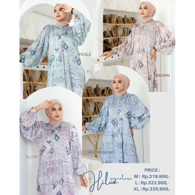 HILWA DRESS SIGNATURE BATCH 3 by HALWA APPAREL