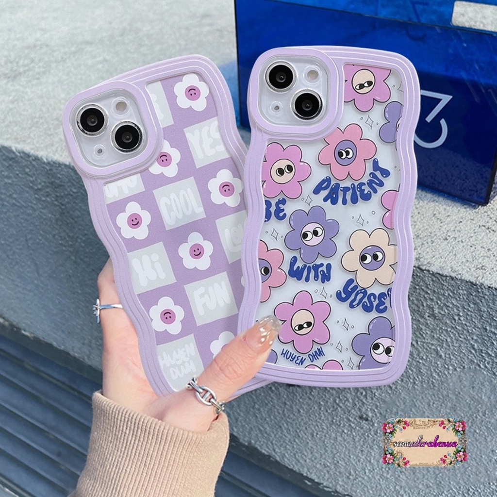 SS125 SOFTCASE SILIKON GELOMBANG MOTIF SMILE FLOWER FOR REALME C55 C1 C2 5 5I C3 9 9I 10 C11 C12 C25 C15 C20 C11 2021 C21 C21Y C25Y C30 C31 C33 C35 NARZO 20 50I 50A PRIME SB4554