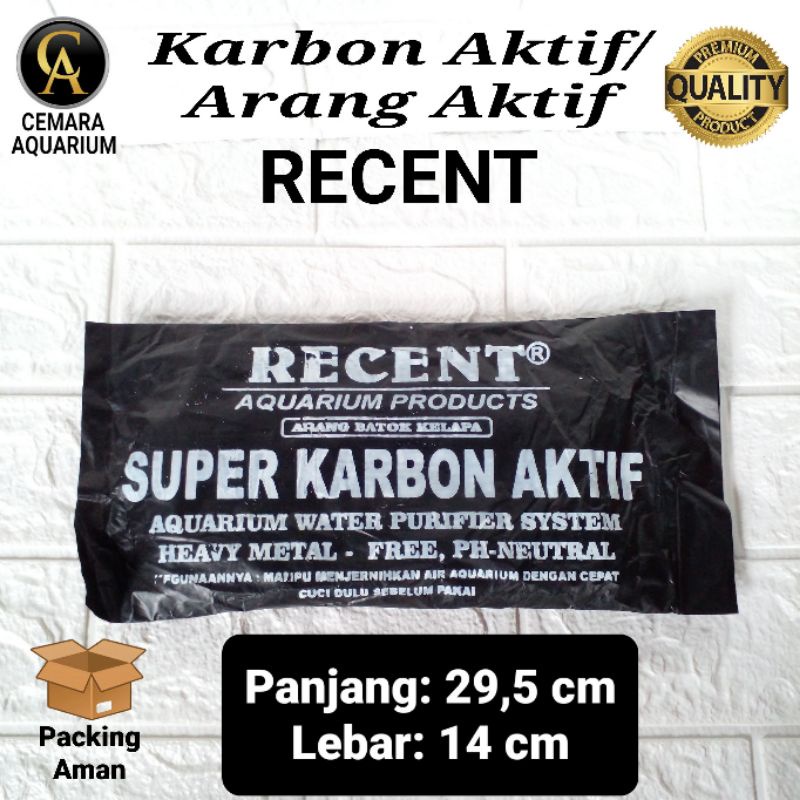 karbon aktif/ arang aktif/ recent/ filter aquarium/ media aquarium atau kolam