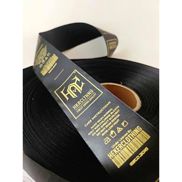

Label Satin hitam/Label satin/Satin hitam (160 meter) FREE CUTTING