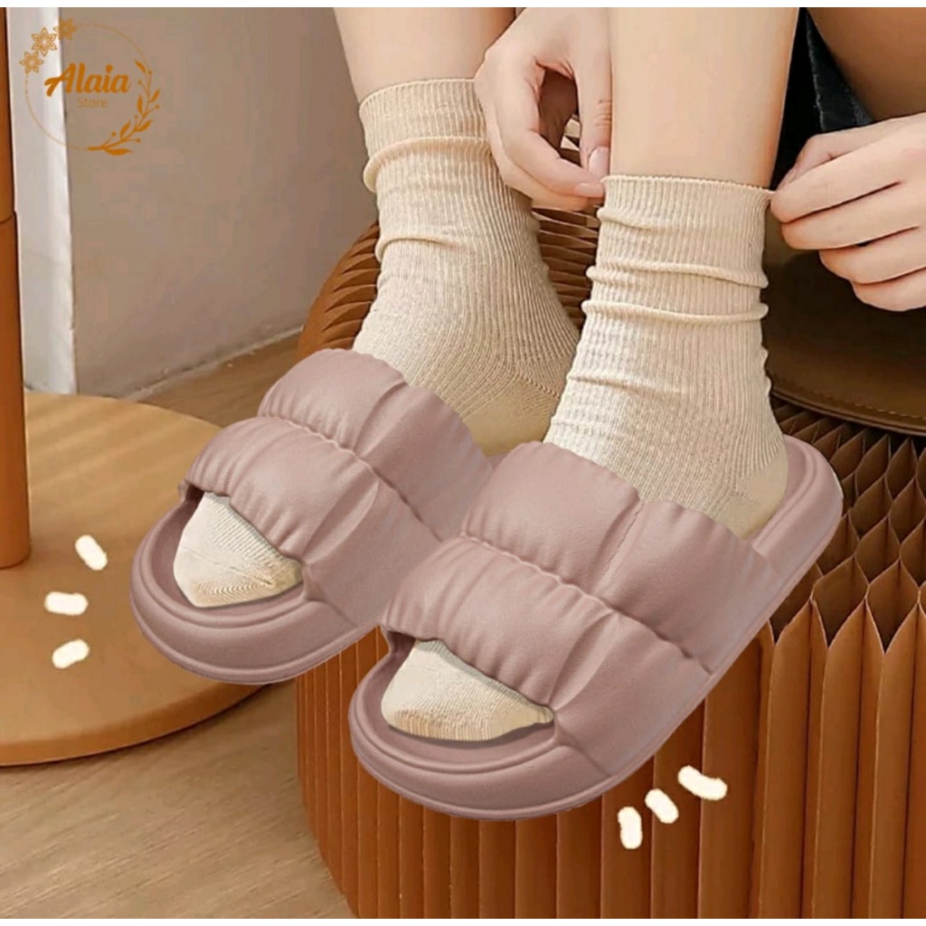 5.Sandal Jelly Korean Import Jelly Kokop Kerut Jelly Elastic Empuk PVC 626M