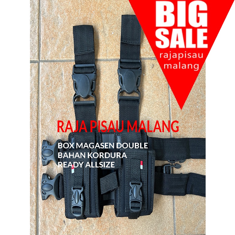 Box magasen pinggang - Tempat MAGAZEN pinggang warna hitam boks magasen