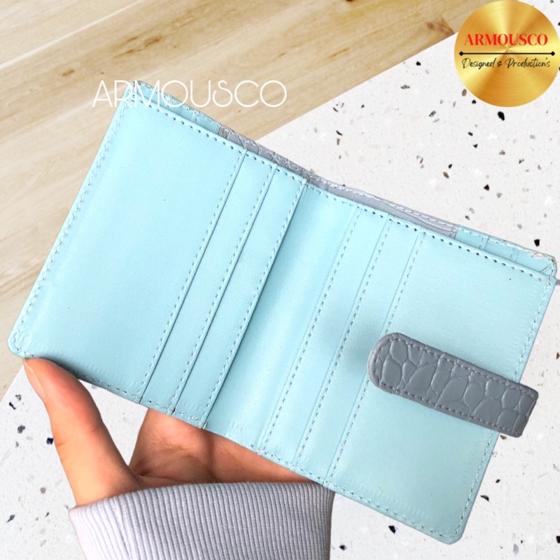 BUY 1 FREE GIFT CARD HOLDER ARMOUS MACARON CARD SLOT / DOMPET KARTU UANG MINI WANITA PRIA MULTI SLOT MURAH