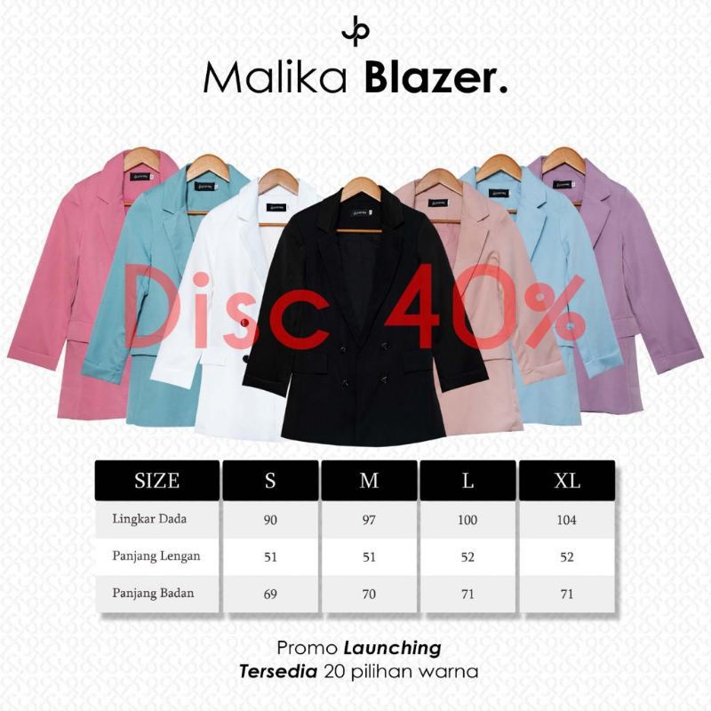 malika blazer ori journey premium sale