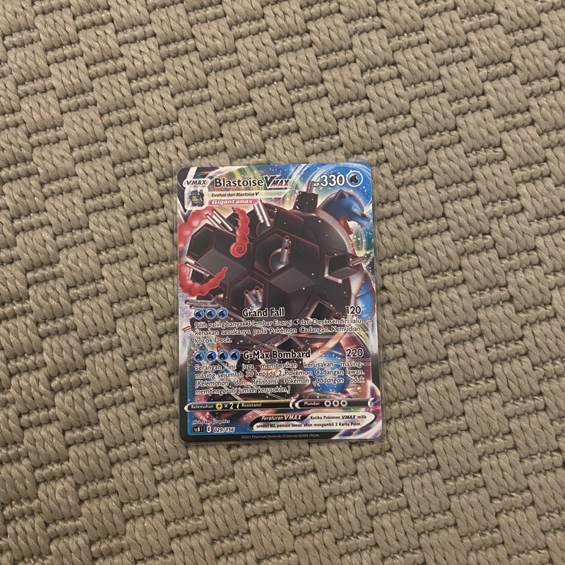 Kartu Pokemon Blastoise Vmax