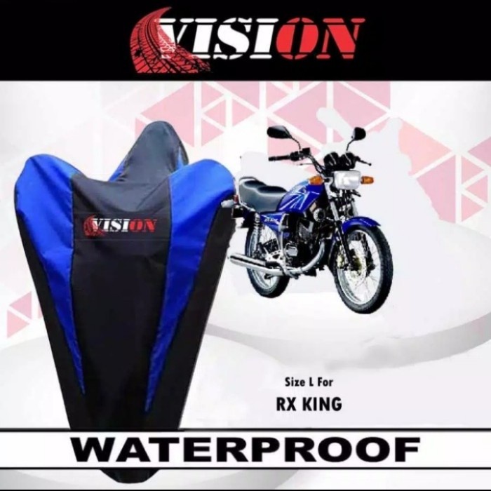 COVER PENUTUP SARUNG MOTOR RX KING OUTDOOR WATERPROOF VARIANT WARNA