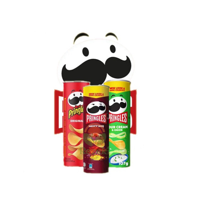 

[BISA COD] PAKET HEMAT SNACK PRINGLES [107GR]