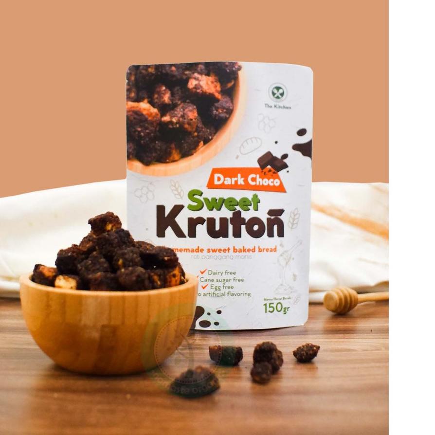 

EXCLUSIVE!SWEET KRUTON - BAKED BREAD DARK CHOCO 150GR|KD7