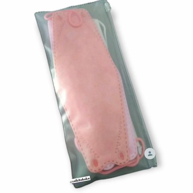 pouch/dompet ziplock masker KF94 t-yoikitokokufr Ayo Beli