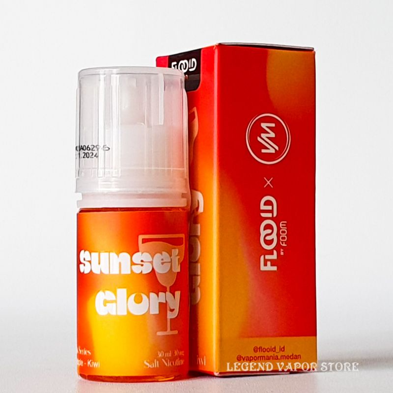 SALT NIC - LIQUID FOOM SUNSET GLORY Pineapple Kiwi 30ML 30MG AUTHENTIC