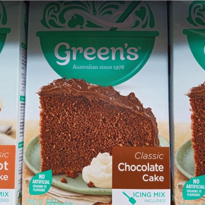 

Green's classic chocolate cake flour 440gr