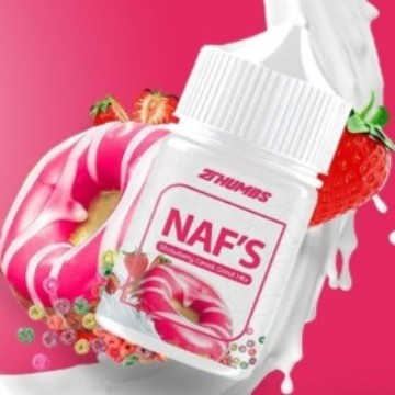 Liquid Naf's V1 Strawberry Cereal Donut Milk 60ML by 2Thumbs - Nafs V1