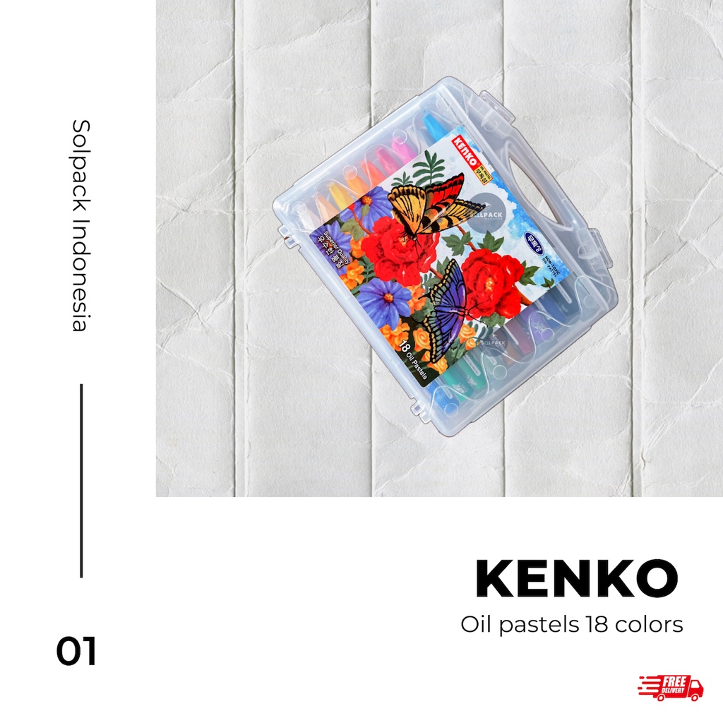 

Crayon Kenko - 18 colors