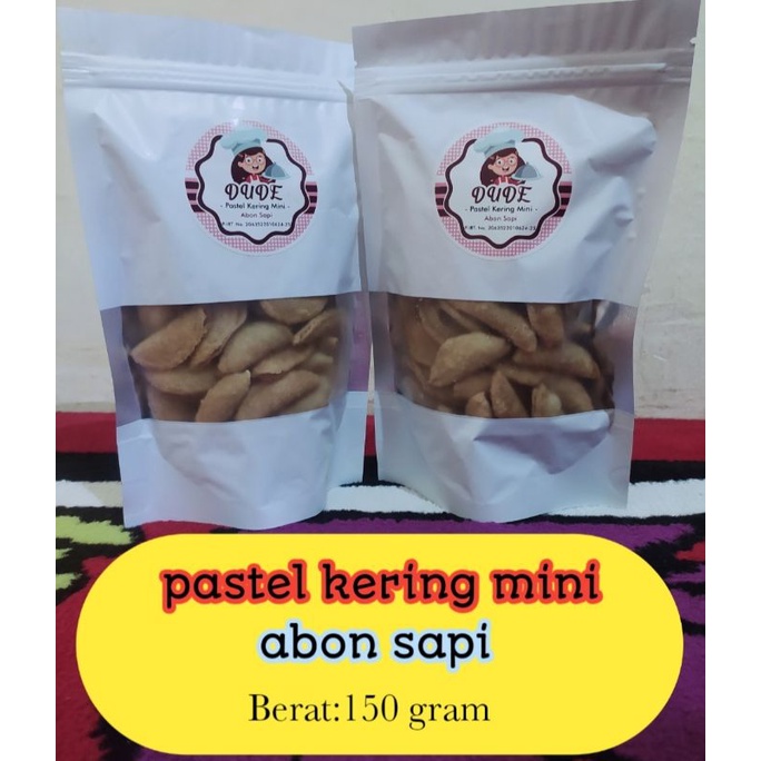 

PASTEL KERING MINI ISI ABON SAPI HOME MADE