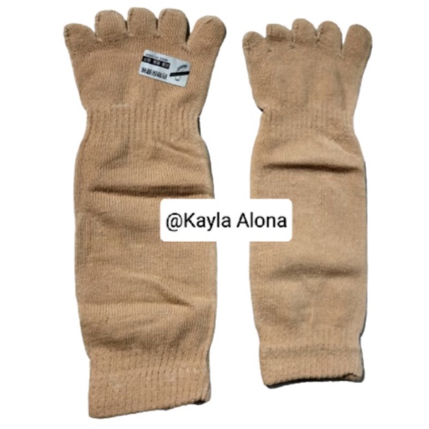 KAOS KAKI RAJUT TEBAL JARI JARI