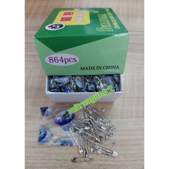 Jarum Peniti Swanaga kotak ori