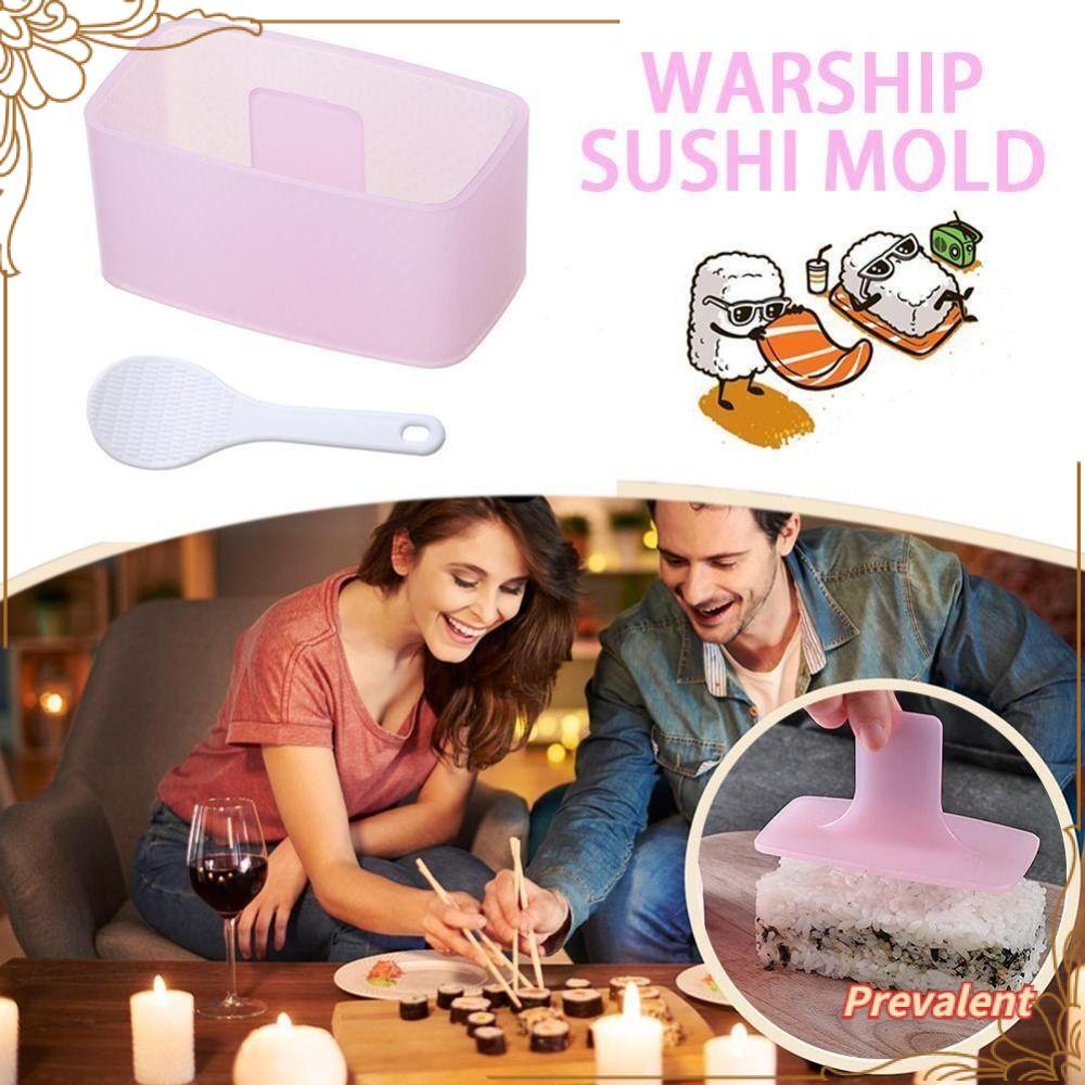 Preva Warship Sushi Mold PP Ball Mold Alat Bento Anti Lengket