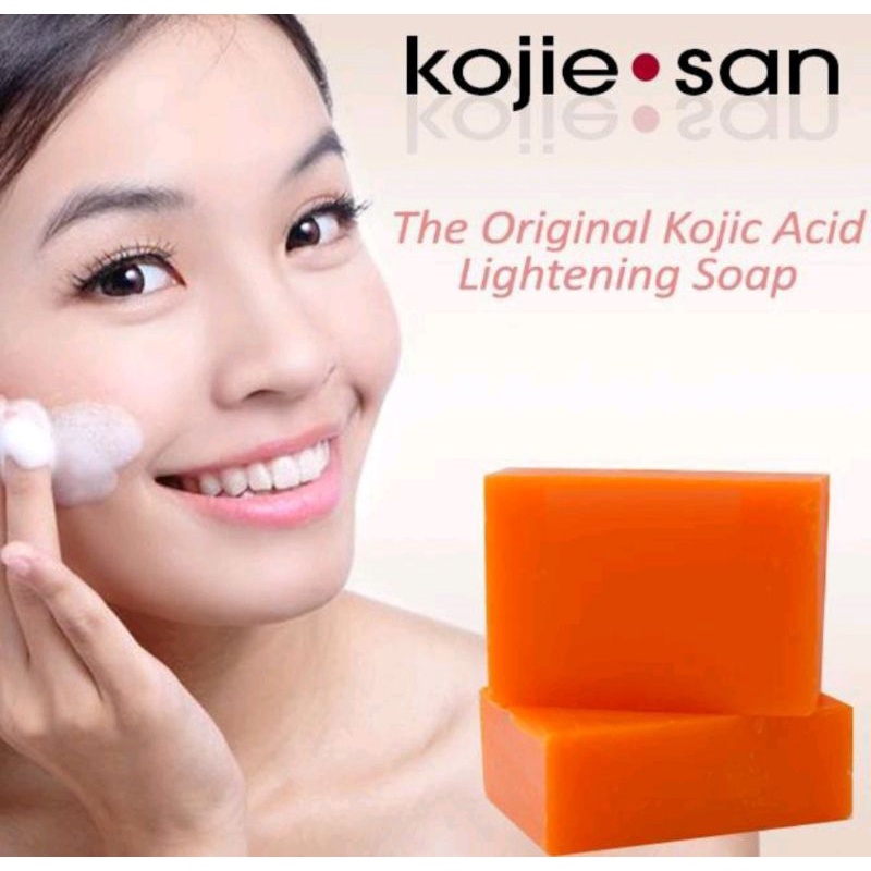 Sabun Kojie San/ Kojisan / Kojic Lightening Soap Kojic Acid 65 gr / 135 / 45gr Sabun Muka / Wajah